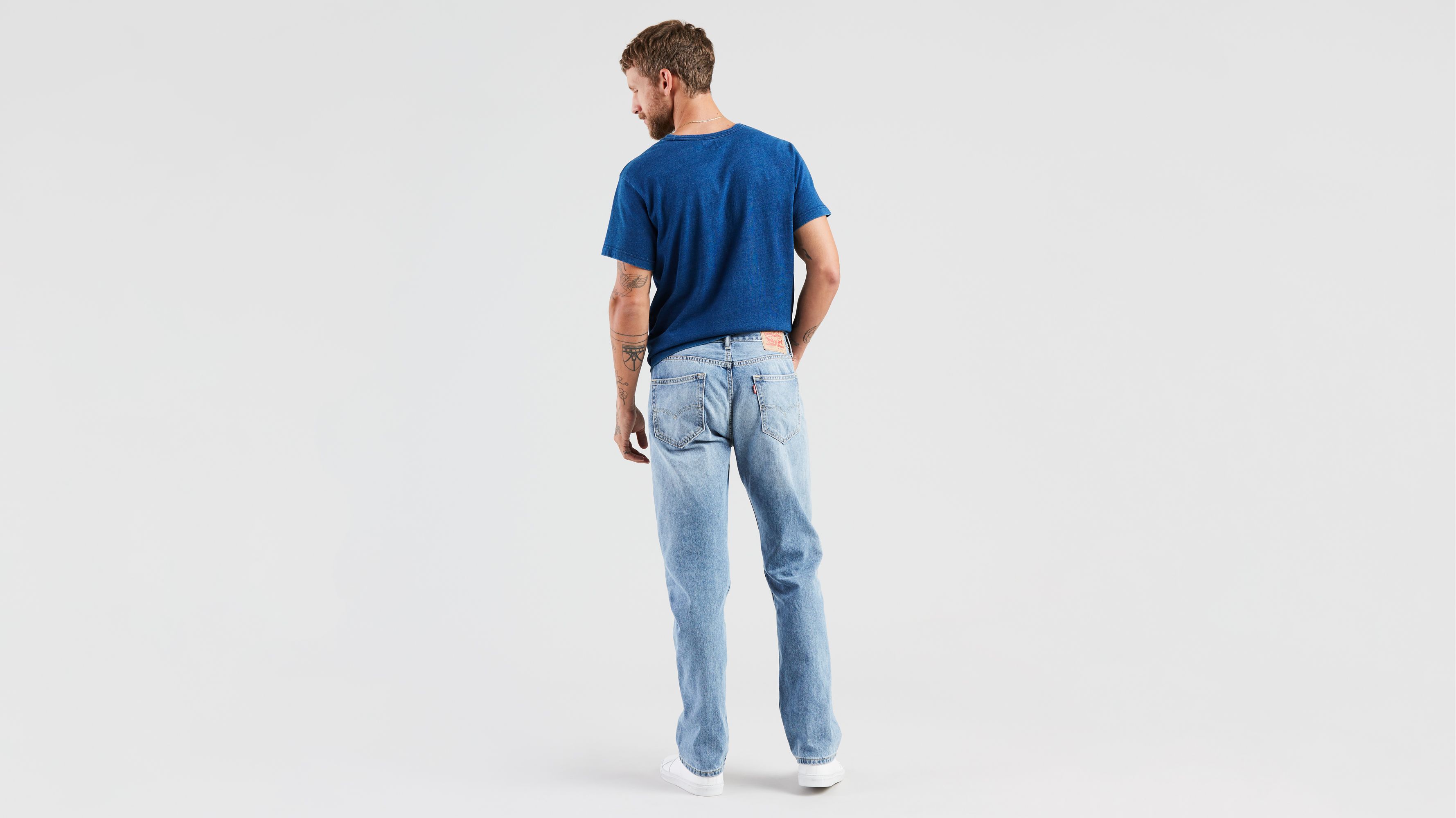 Buy online Mens Relaxed Fit Plain Jeans from Clothing for Men by V-mart for  ₹1099 at 15% off | 2024 Limeroad.com